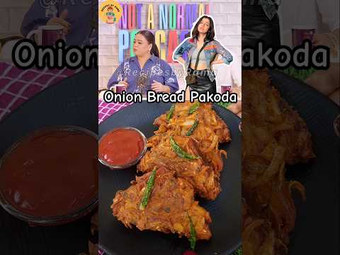 Divya Khosla Crispy Onion Bread Pakoda Viral Recipe #shorts #bhartisingh #breadpakoda