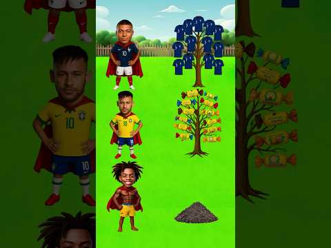 What could possibly grow on Junior’s tree now? 🤯#ronaldo #football #neymar #mbappe #speed