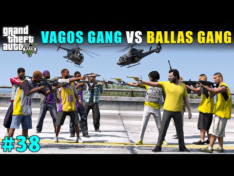 MICHAEL GANG VS BALLAS GANG | GTA 5 GAMEPLAY #38 | GTA V