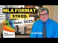 MLA Formatting Guidelines and Requirements
