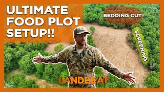 The BEST Food Plot Setup?! | Food Plot Strategy