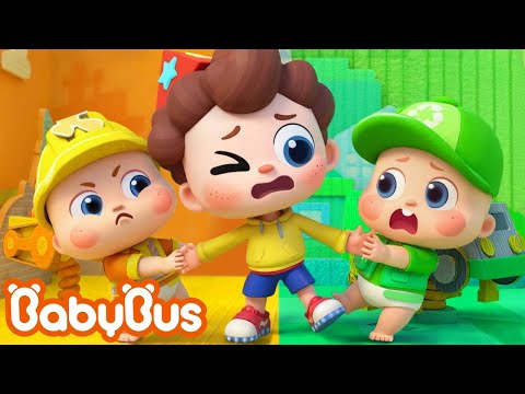 Thử thách Phòng màu xanh lá so với Phòng màu vàng | Nhạc thiếu nhi vui nhộn | Yes! Neo | BabyBus