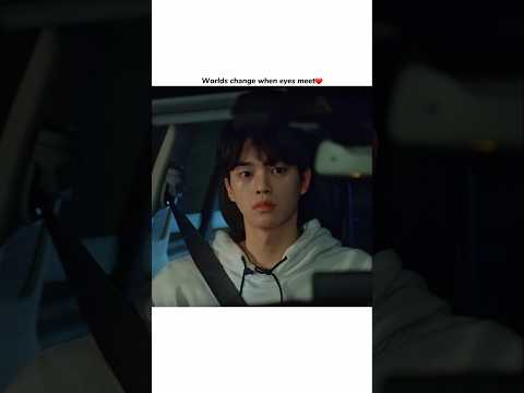 Worlds change when eyes meet❤ | Love Alarm Romantic Scene #shortsfeed #fy