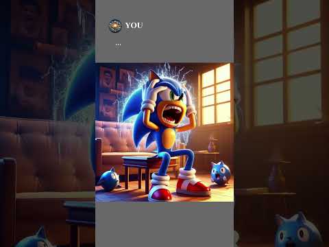 Tails watching Fortnite #aigenerated #sonicthehedgehog