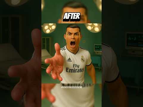 Zombie Bite Ronaldo's Hand 😭
