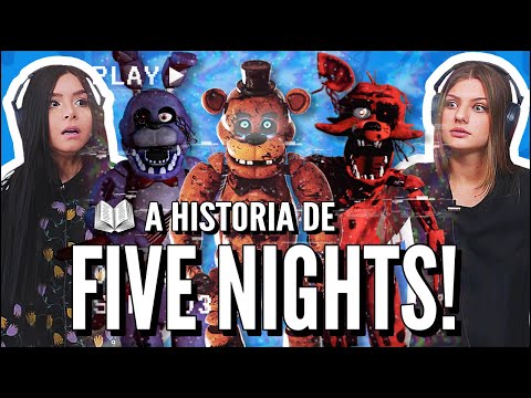 A HISTÓRIA COMPLETA DE FIVE NIGHTS AT FREDDY'S! - CORE (JOVENS REAGEM)