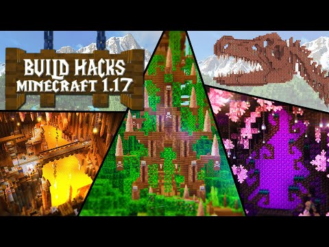 INSANE New Minecraft Builds 1.17 Caves & Cliffs Update!