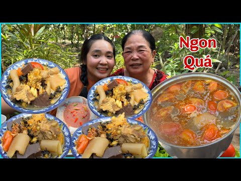 Bí Quyết Nấu Bún Ốc Ngon Hơn Bún Riêu Cả Nhà Đều Mê | Delicious Apple Snail Noodle Soup