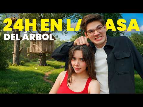 24 HORAS EN LA CASA DEL ÁRBOL 🌲🐿️ CON @ElMariana