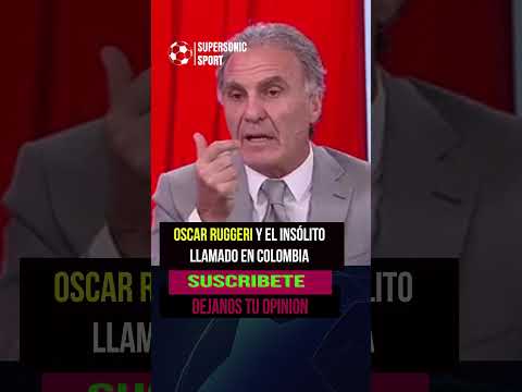 ⚽Ruggeri y el insólito llamado.