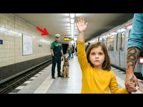 Mädchen gibt Polizeihund ein Notsignal, Was der Hund als Nächstes tat, schockierte alle!