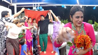 Grand Golu Armaan 8th wedding anniversary