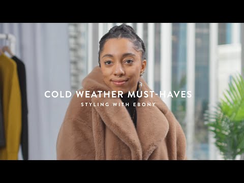 Cold-Weather Styling with Ebony