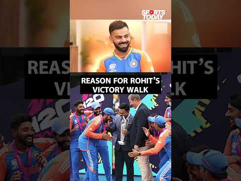 PM Modi asks Rohit Sharma the reason behind unique victory walk in T20 WC | Sports Today
