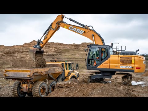 New Case CX210E for Trefigin Quarries