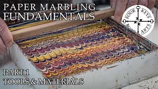 Paper Marbling Fundamentals: Part 1 - Tools and Materials