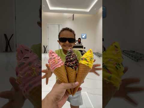 حمودي اخذ ايس كريم الحرامي #shorts