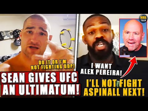 Sean Strickland Gives UFC an ULTIMATUM over DDP rematch! Jones WANTS Alex Pereira over Aspinall next