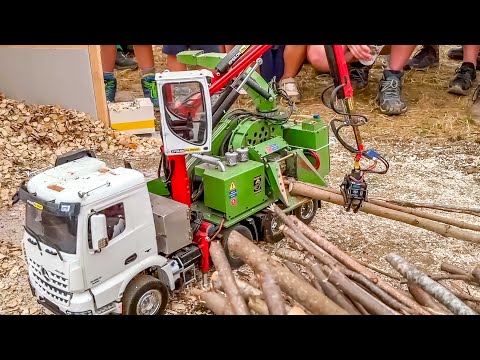 JUST INCREDIBLE RC TRUCKS, MACHINES AND TRACTORS!