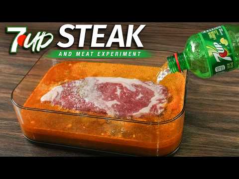 They said 7up Makes all Meats Better, so we Tried!