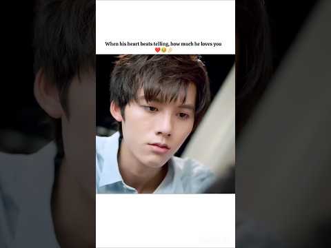 He is so cute and handsome 🥰 #cdrama #youtubeshorts