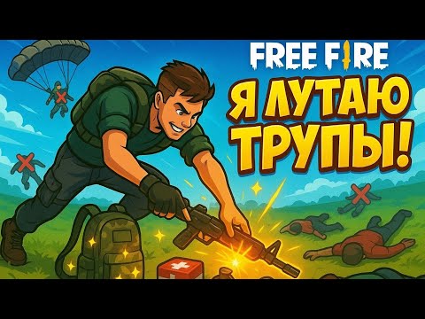 ЛУТАЮ ЛУТ ТОЛЬКО ТРУПОВ НЕРЕАЛЬНЫЙ ЧЕЛЕНДЖ FREE FIRE