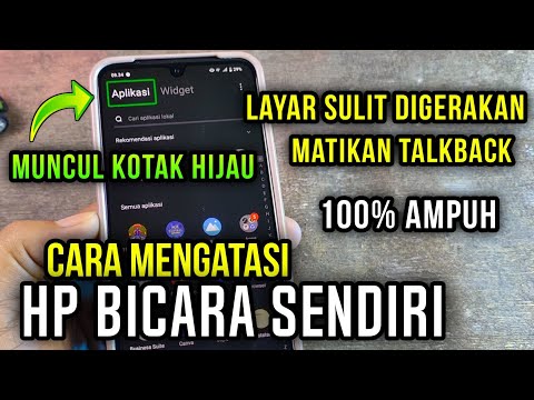 Cara mengatasi hp bicara sendiri - 100% ampuh