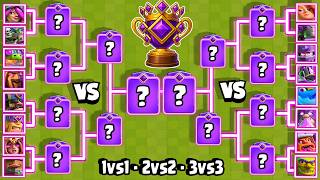 TORNEO de NUEVAS EVOLUCIONES | 1vs1 - 2vs2 - 3vs3 | Clash Royale