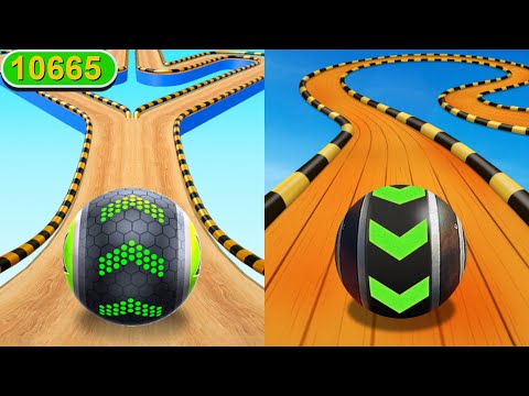 Going Balls Funny Fails, All Levels 10665 Vs Sky Rolling Ball 3D Android, iOS Gameplay