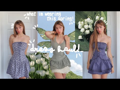 what i'm wearing this spring!! 🌷try-on haul :)