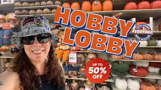New 2025 Hobby Lobby Fall Decorations / Shop With Me