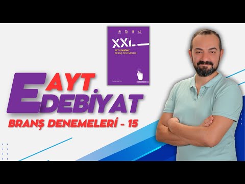 AYT EDEBİYAT BRANŞ DENEME ÇÖZÜMÜ - 15
