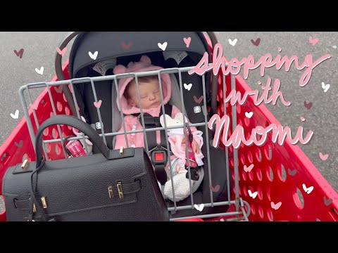 Silicone Baby Naomi Goes Shopping! Bag from Teddy Blake | Kelli Maple
