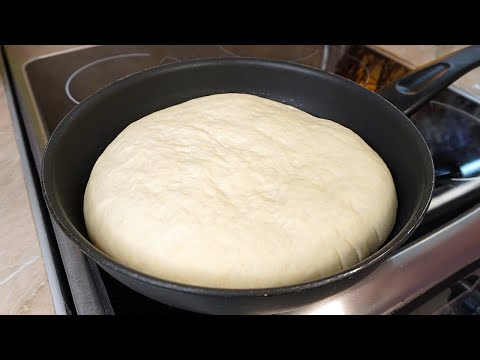 Einfach das MEHL ins WASSER geben und schon ist das Brot fertig. Brot ohne Ofen. rustikales Brot.