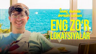 Issiq Kunda borish uchun eng zo’r Lokatsiyalar