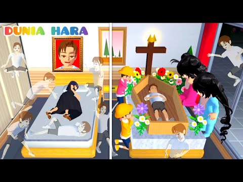 YUTA JATUH dr JEMBATAN MERAH MENINGGAL 😱 Mio Tidur Disebelah kuburan Yuta di Kamar