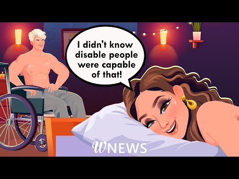 Millionaire made his spoiled daughter change a disabled guy's diapers
