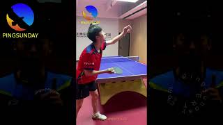 Coach YouQi 11 - Forehand flick like Xu Xin (amazing skill)