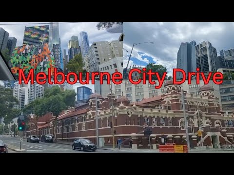 Melbourne City Drive 4K || Exploring Melbourne || City Tour by Car #travel