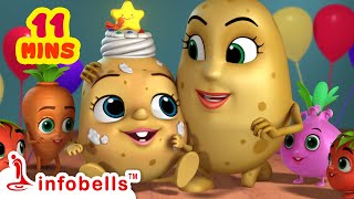 உருளைக்கிழங்கு செல்லக்குட்டிக்கு பிறந்தநாள் | Tamil Rhymes for Children | Infobells #tamilrhymes