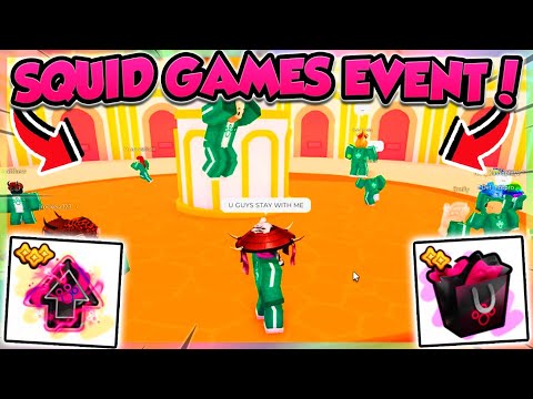 *BEST UPDATE EVER* 🦑SQUID GAME EVENT in PET SIMULATOR 99!! (Roblox)