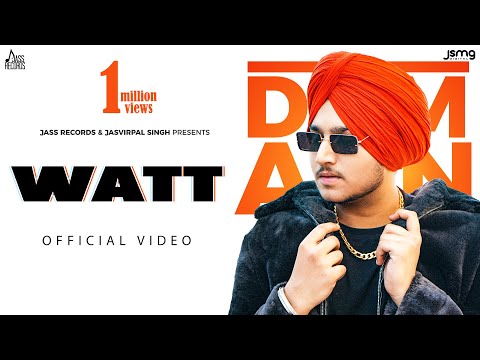 Watt (Official Video) Dilmaan | New Punjabi Songs 2023 | Latest Punjabi Songs 2023 | Jass Records