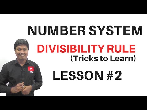 Number System || Divisibility Rule (LESSON-2) Tricks to Learn