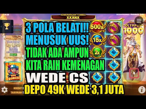 3 POLA BELATI!! POLA GACOR OLYMPUS HARI INI🛟POLA SLOT GACOR HARI INI🛟SITUS SLOT GACOR HARI INI