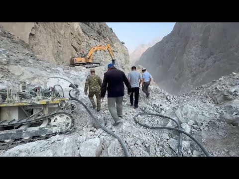 Как строят дорогу до Зардалы