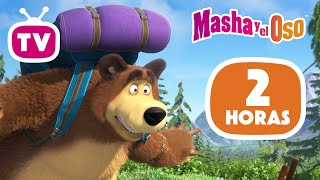 Masha y el Oso 📺 Kid's TV | 2 horas | Pasitos Aventureros⭐ Día de las infancias 🎬 Masha and the Bear