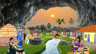 Secret Cave Village Rahasyamay Hidden Village Life Hindi Kahani Hindi Moral Stories New Comedy Video