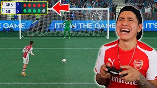 LA PEOR TANDA DE PENALTIS en UNA FINAL del MODO CARRERA 😱 FIFA22