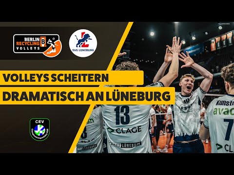 Der KOMPLETTE letzte Satz zwischen BERLIN und LÜNEBURG | Play-Offs, CEV | SDTV Volleyball