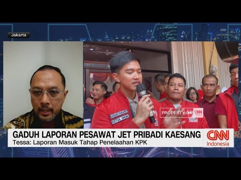 Gaduh Laporan Pesawat Jet Pribadi Kaesang